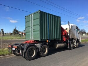 Tilt Tray Container Transport
